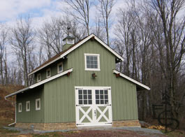 Modern barn carriage doors