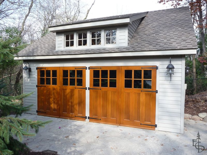 Gallery Evergreen Carriage Doors