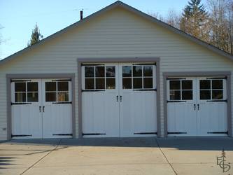 Olympic style 6 lite provides unobstructed access for this shop.